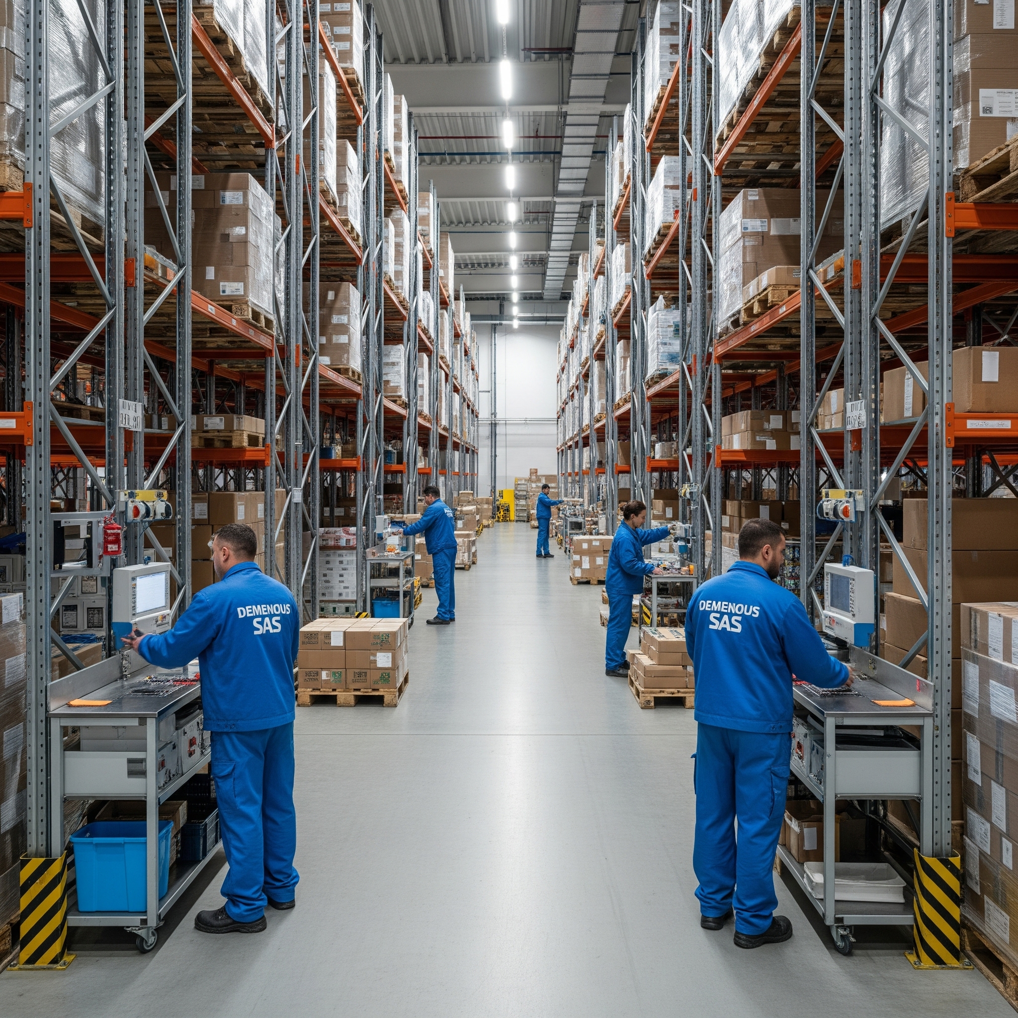 Entrepôt logistique moderne